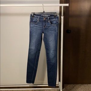 American Eagle super stretch jeans, size 4